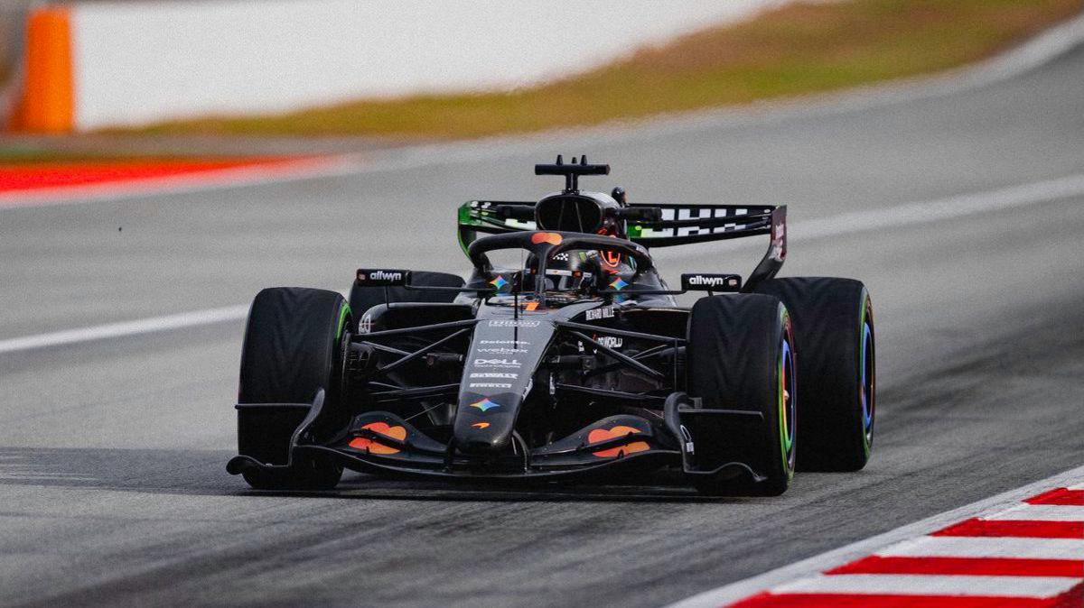 Lando Norris in the new McLaren