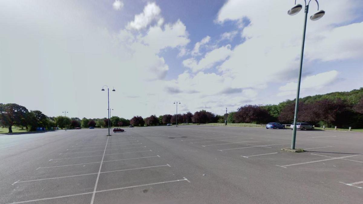 Car park at War Memorial Park in Earlsdon