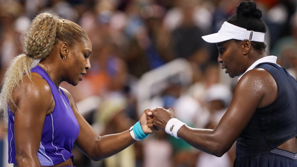 سيرينا وفينوس ويليامز تخسران مباراة مثيرة في سينسيناتي