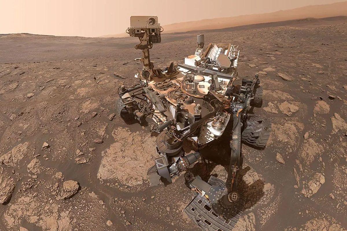 A selfie captured by NASA’s Curiosity Mars rover