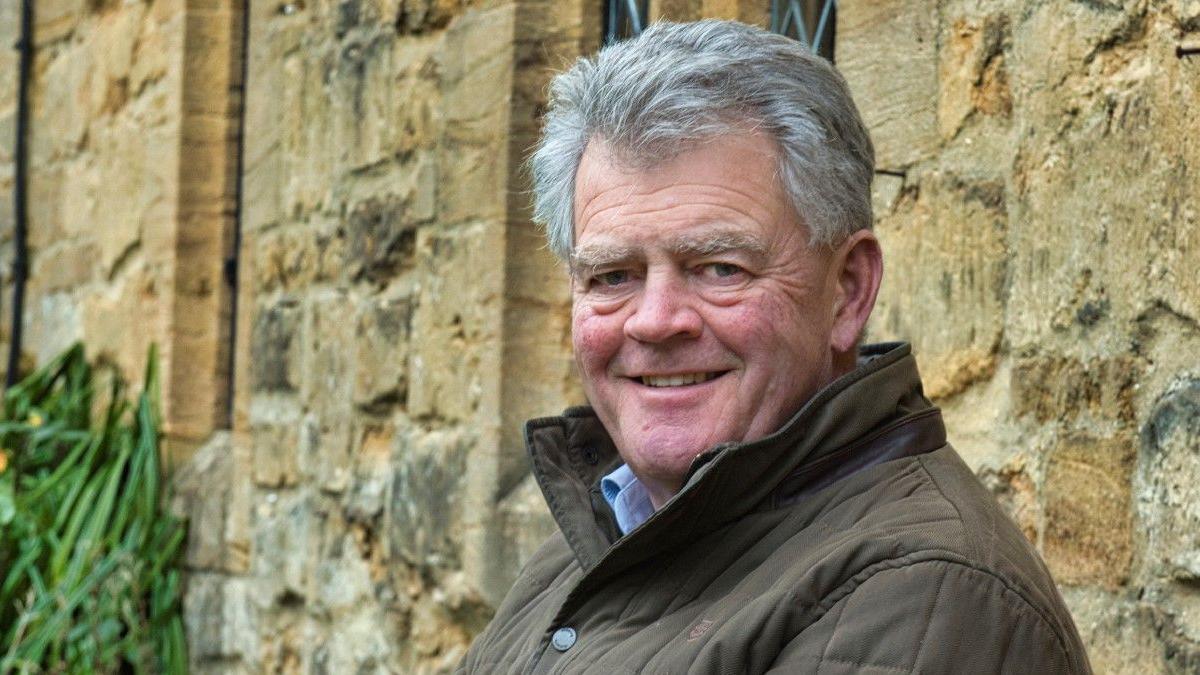 Chair of the Almshouse Trustees, Richard Hunt.