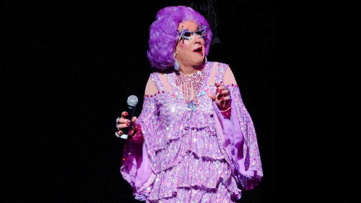 Dupree as Dame Edna Everage