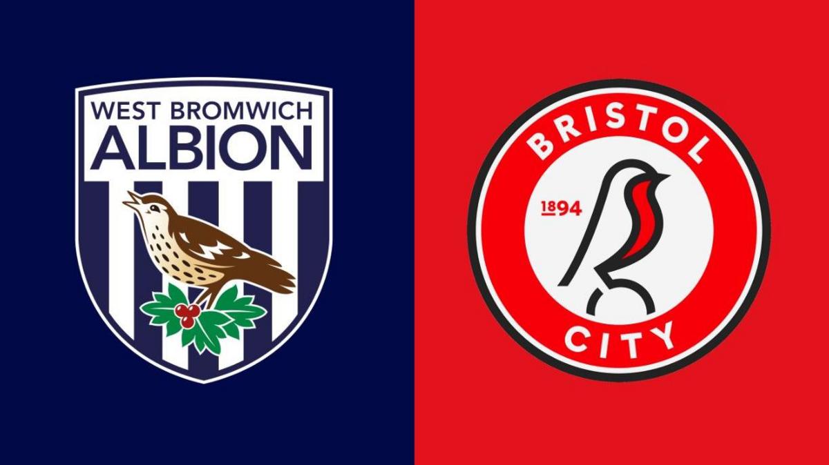 West Brom v Bristol City badges