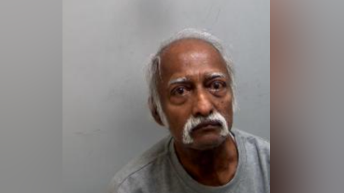 Police mugshot of Chacko Abraham Thenakarayil'