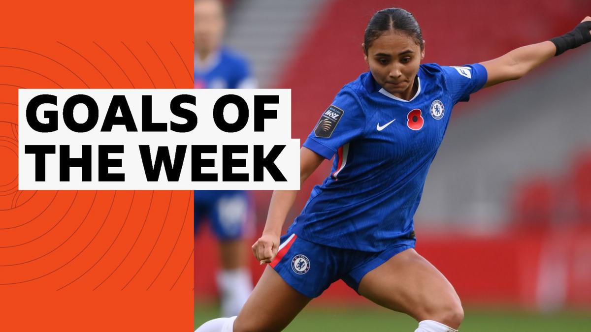 Thompson's 'moment to remember' features in WSL best goals