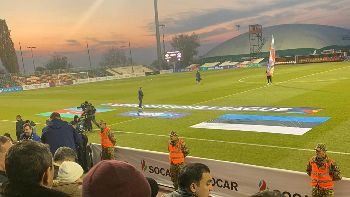 The game took place at the Gabala City Stadium in northern Azerbaijan