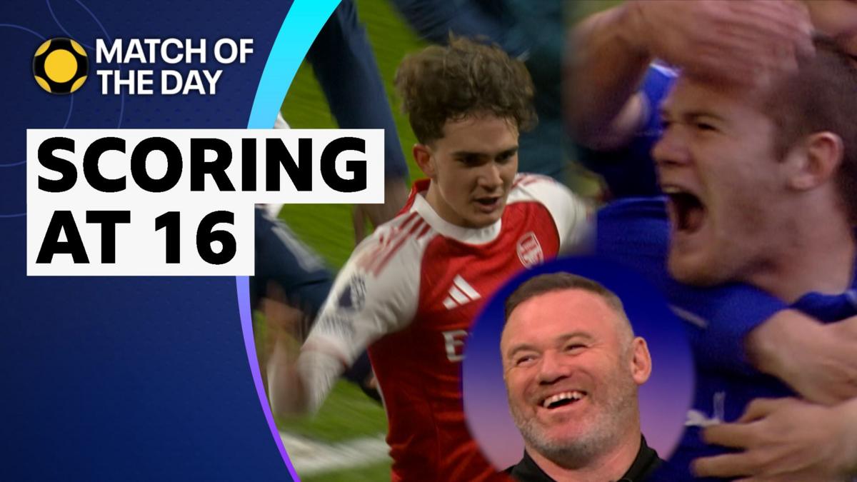 Rooney hails Dowman's record-breaking Arsenal debut