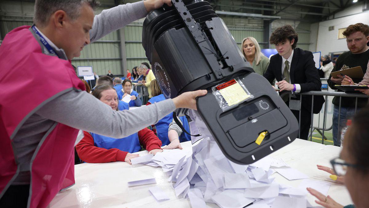 Meadowbank count centre