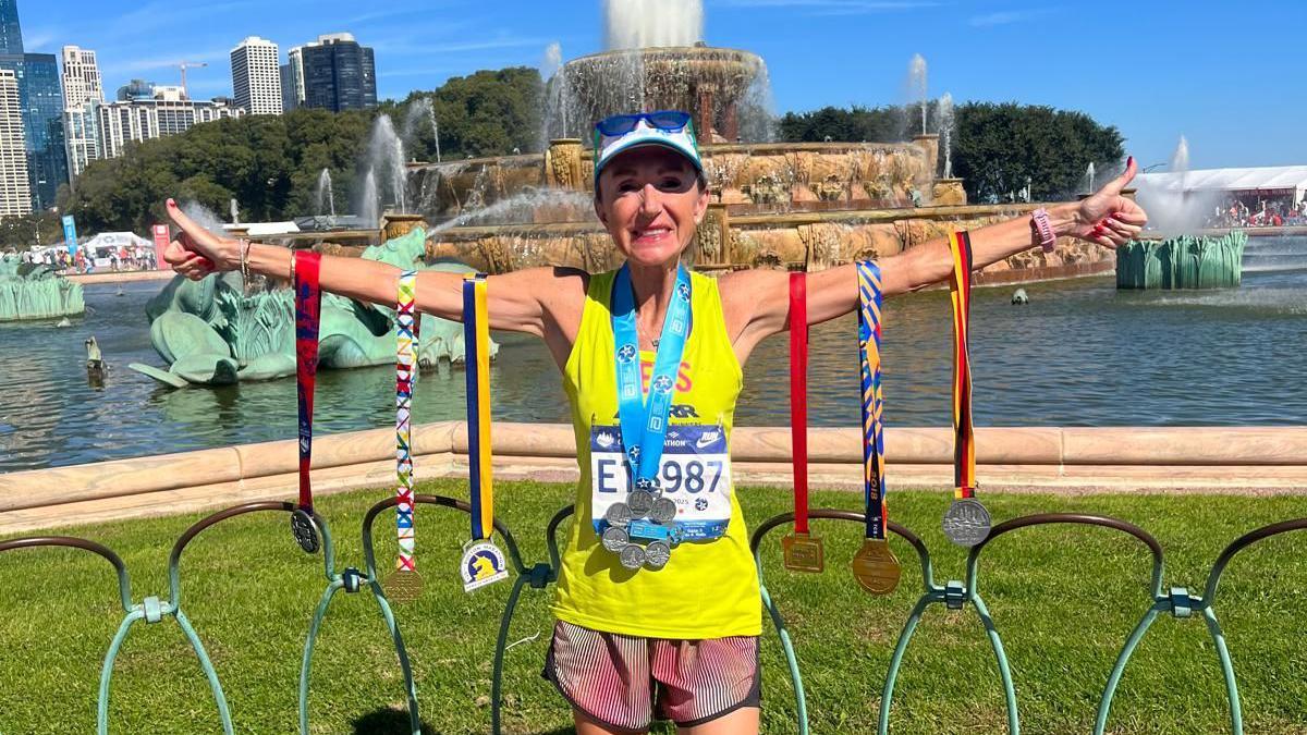 Beks gyda'i saith medal