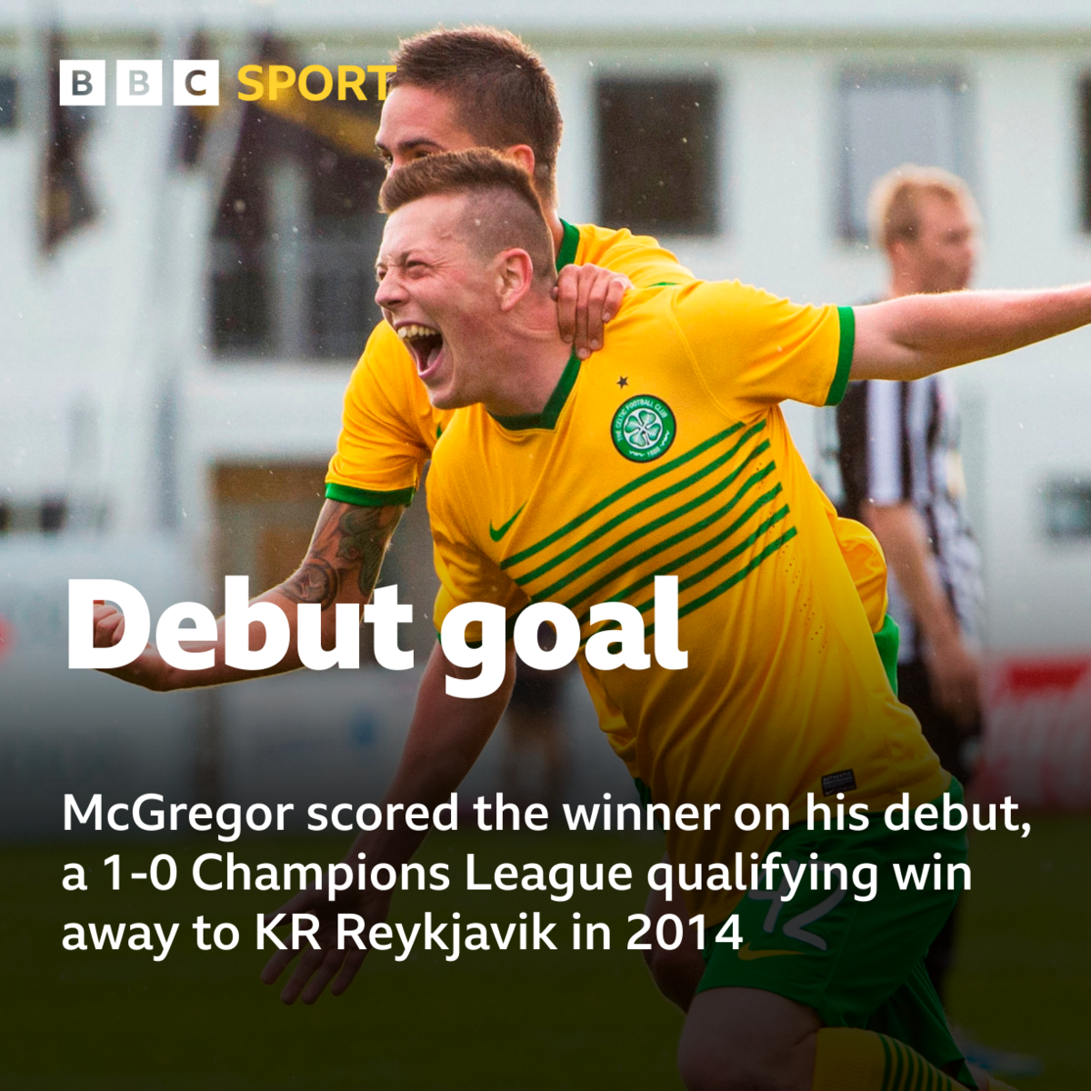 McGregor's debut goal