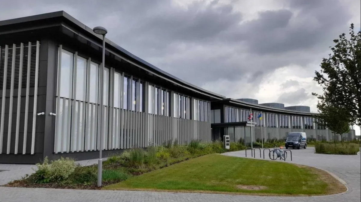 Office building for New Shire Hall in Alconbury Weald