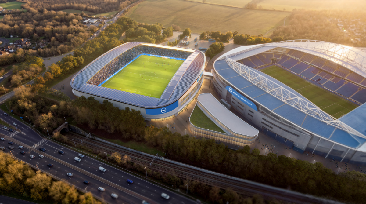 Brighton anuncia el primer estadio femenino de propósito exclusivo en Europa por 80 millones de libras