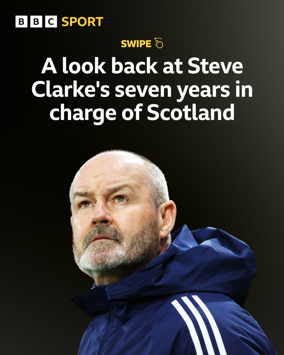 Scotland head coach Steve Clarke
