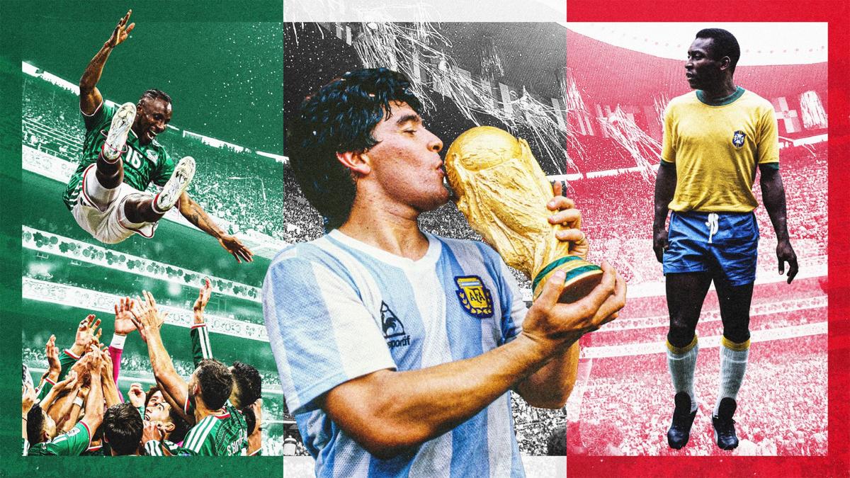 England enter the Azteca - where football kings are crowned