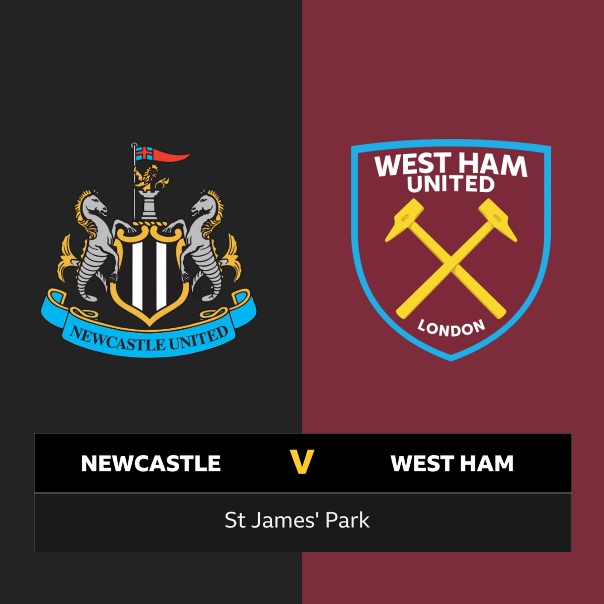 Follow Newcastle v West Ham live - BBC Sport
