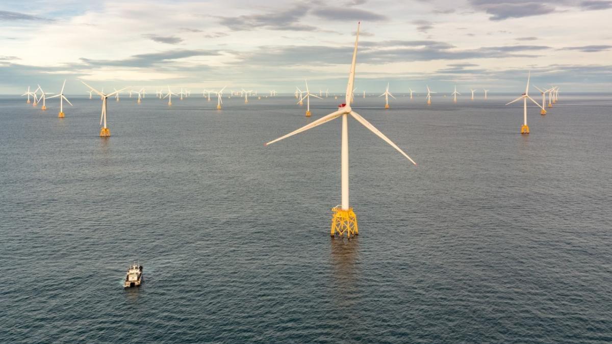 Beatrice offshore windfarm near Caithness