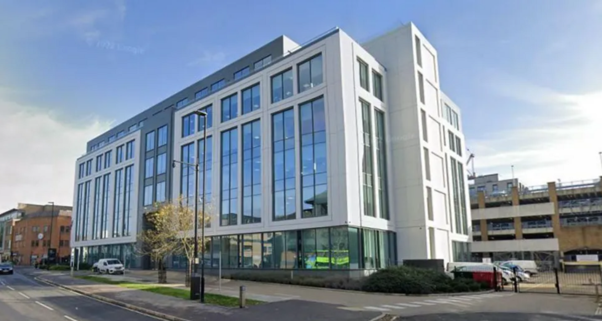 Slough Borough Council building as seen on google