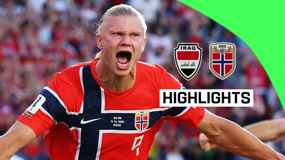 Haaland Brace Powers Norway Past Iraq 4-1