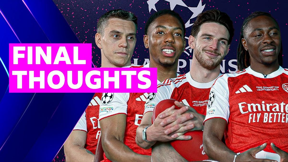 "Estaba escrito": Los jugadores del Arsenal sueñan en voz alta con la final de la Champions League