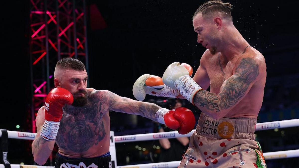 Lewis Crocker and Paddy Donovan 