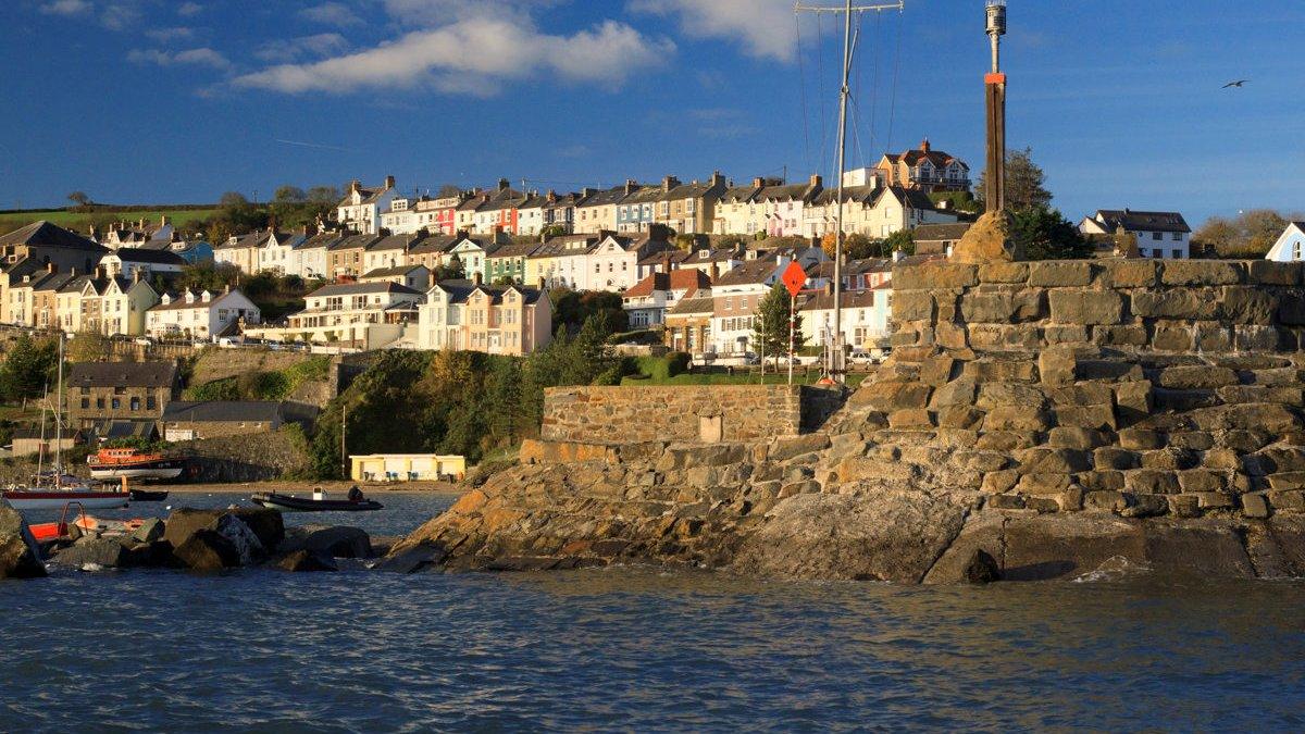 New Quay in Ceredigion