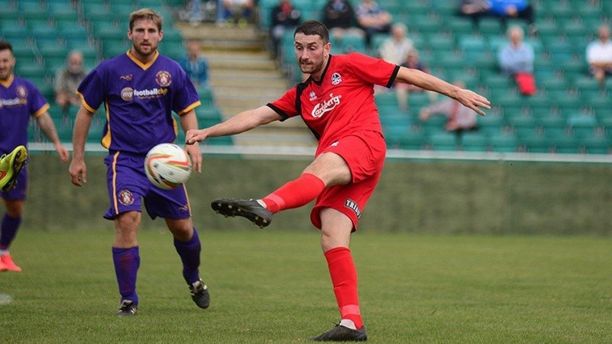 Craig Duff scored for Truro City