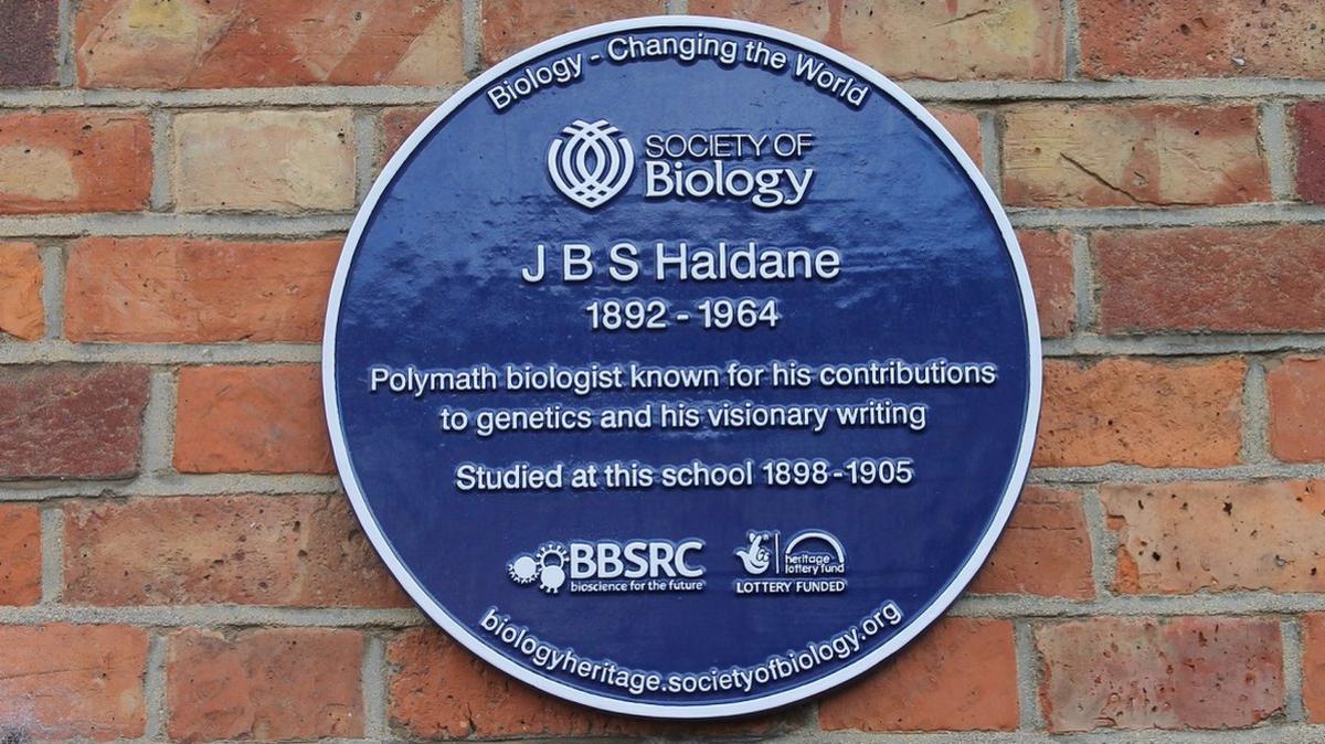 Blue plaque