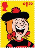 Minnie the Minx stamp