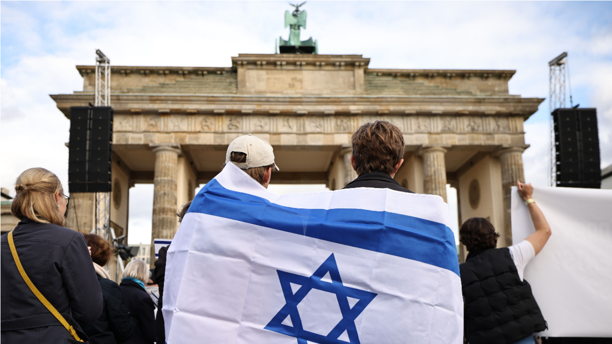 Pro-Israel protest in Berlin