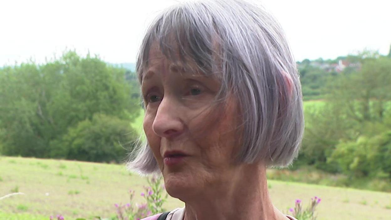 Sue Smelt a woman with a short grey bob