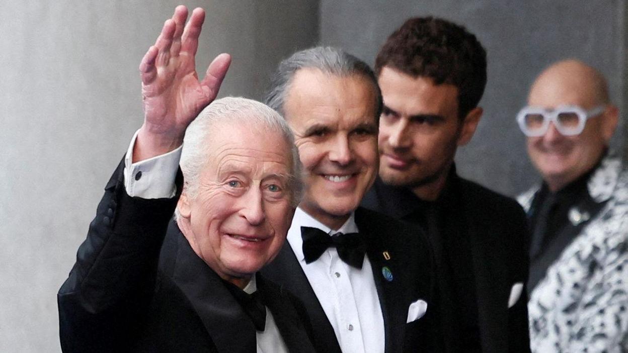 King Charles attend the premiere