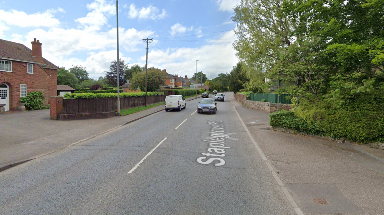 A view of the A358 Staplegrove Road