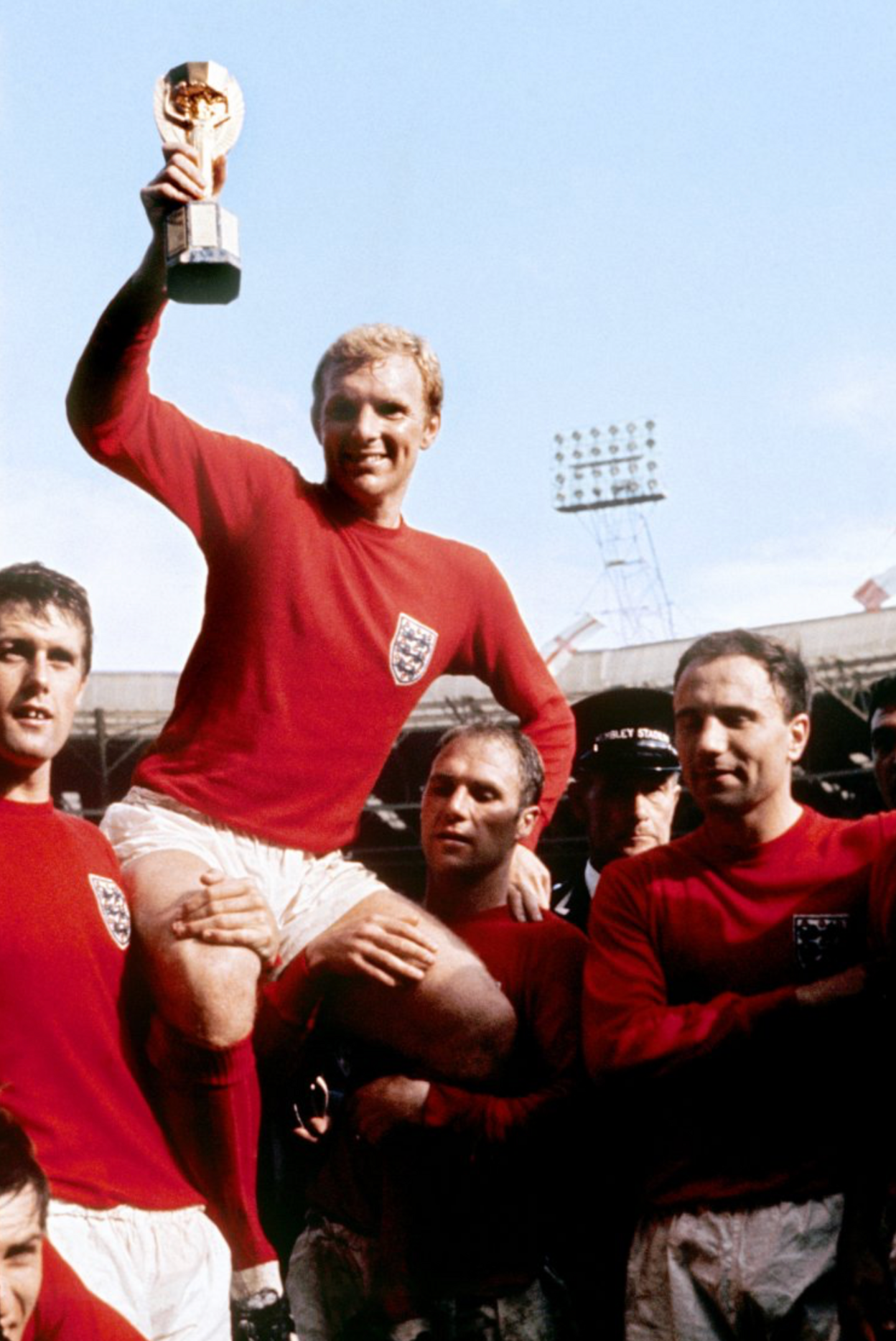 England celebrate winning World Cup in 1966