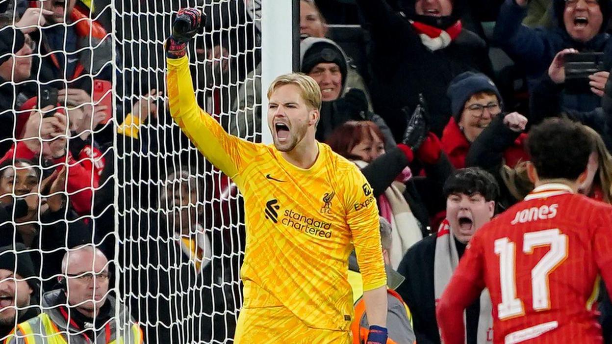 Caoimhin Kelleher for Liverpool