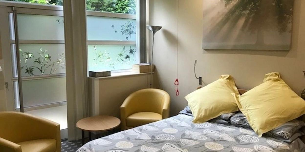 A maternity bereavement room at Worcestershire Royal Hospital