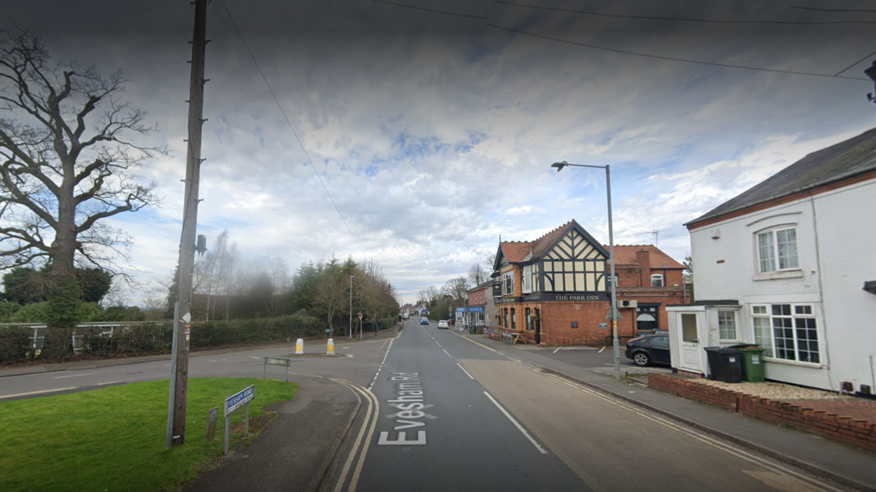 Evesham Road in Redditch