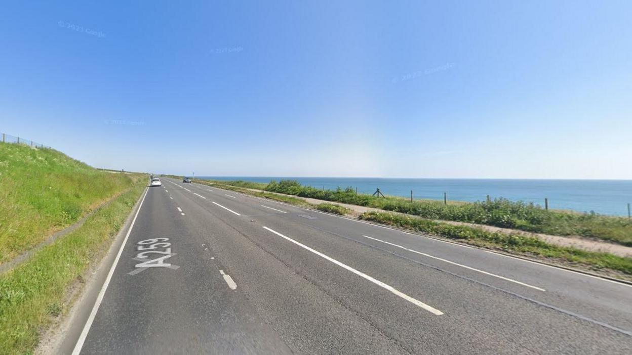 Marine Drive in Ovingdean, Brighton