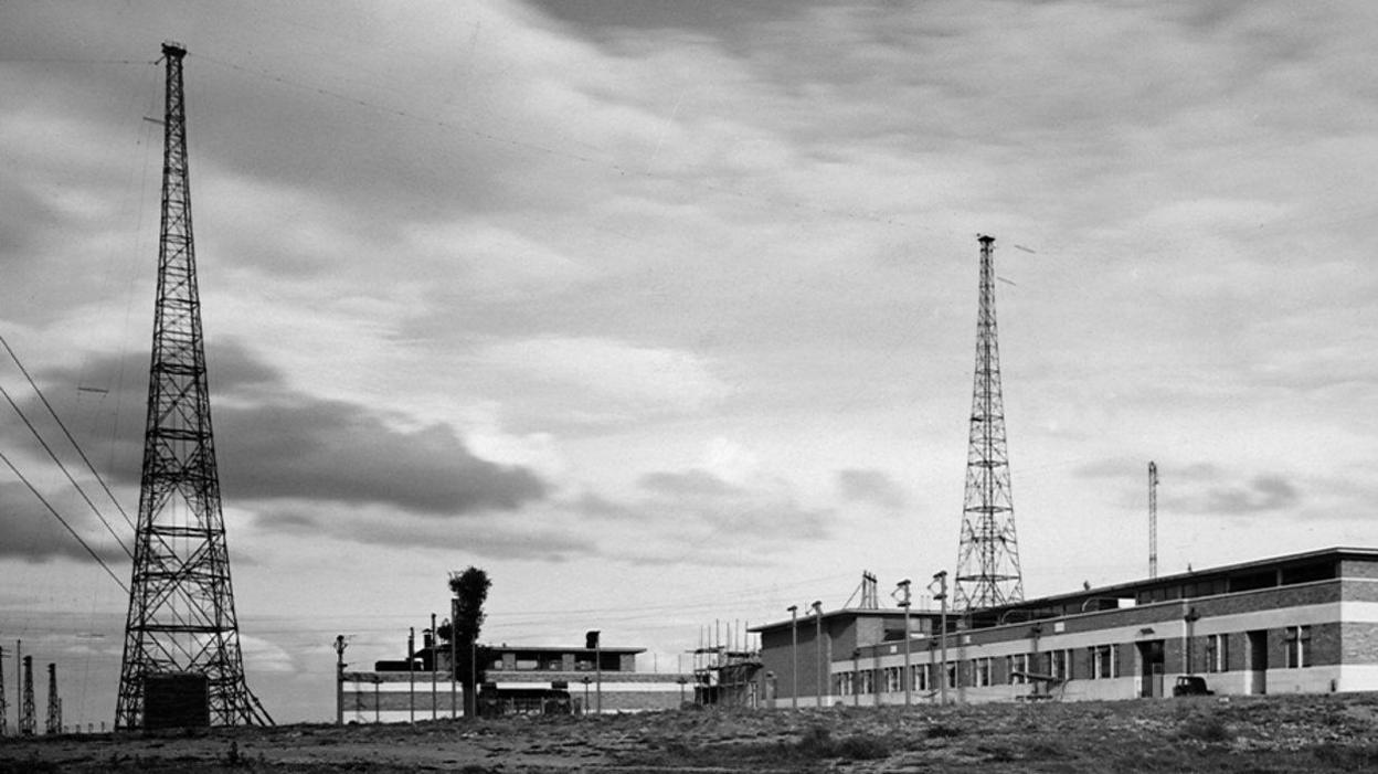 Antennas on Borough Hill in Daventry