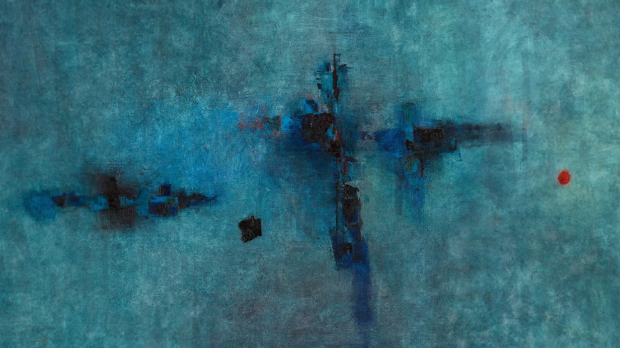 Before Vasudeo Gaitonde set the record for the costliest Indian painting in 2022, his 1961 painting, auctioned for nearly 400m ($4.8m; £3.7m) rupees a year before, was the record-holder