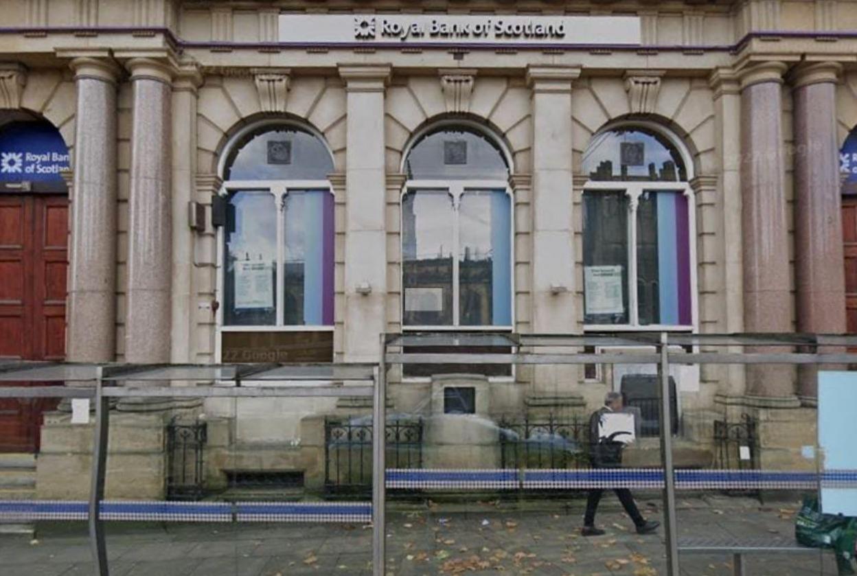 The former Royal Bank of Scotland building on Church Street