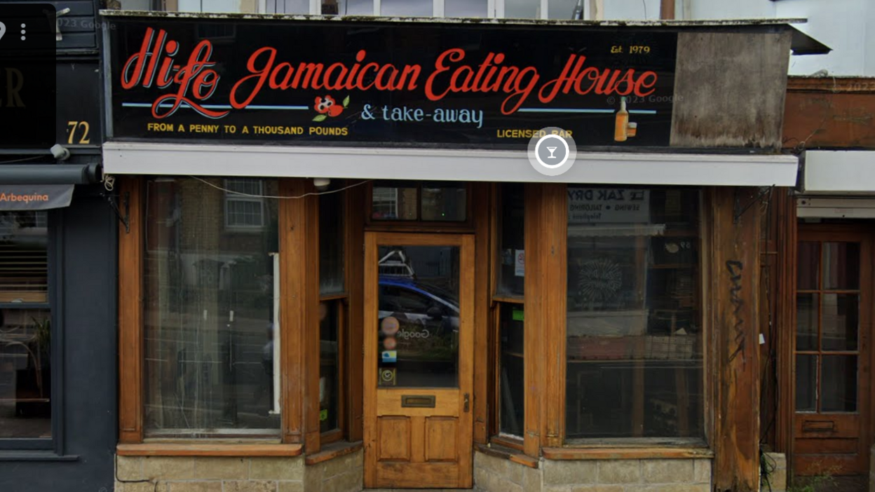 The Hi Lo Jamaican Eating House on Cowley Road in Oxford