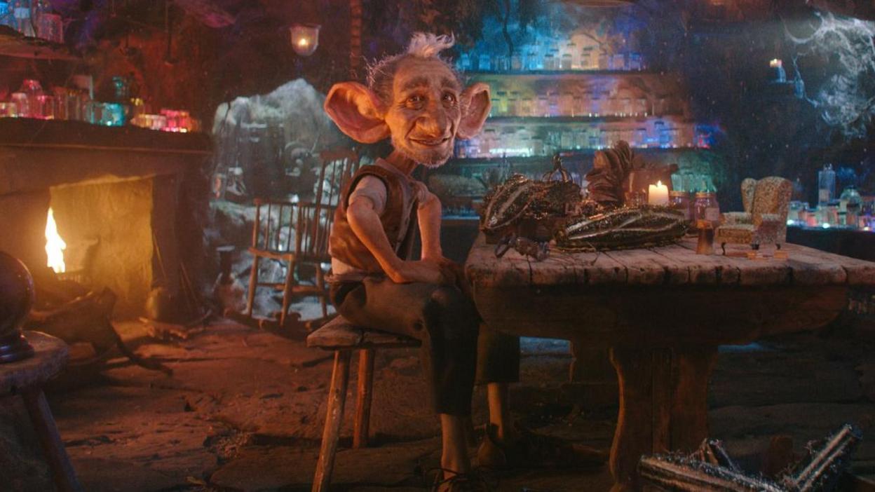 The BFG pictured in Sainsbury's festive advert