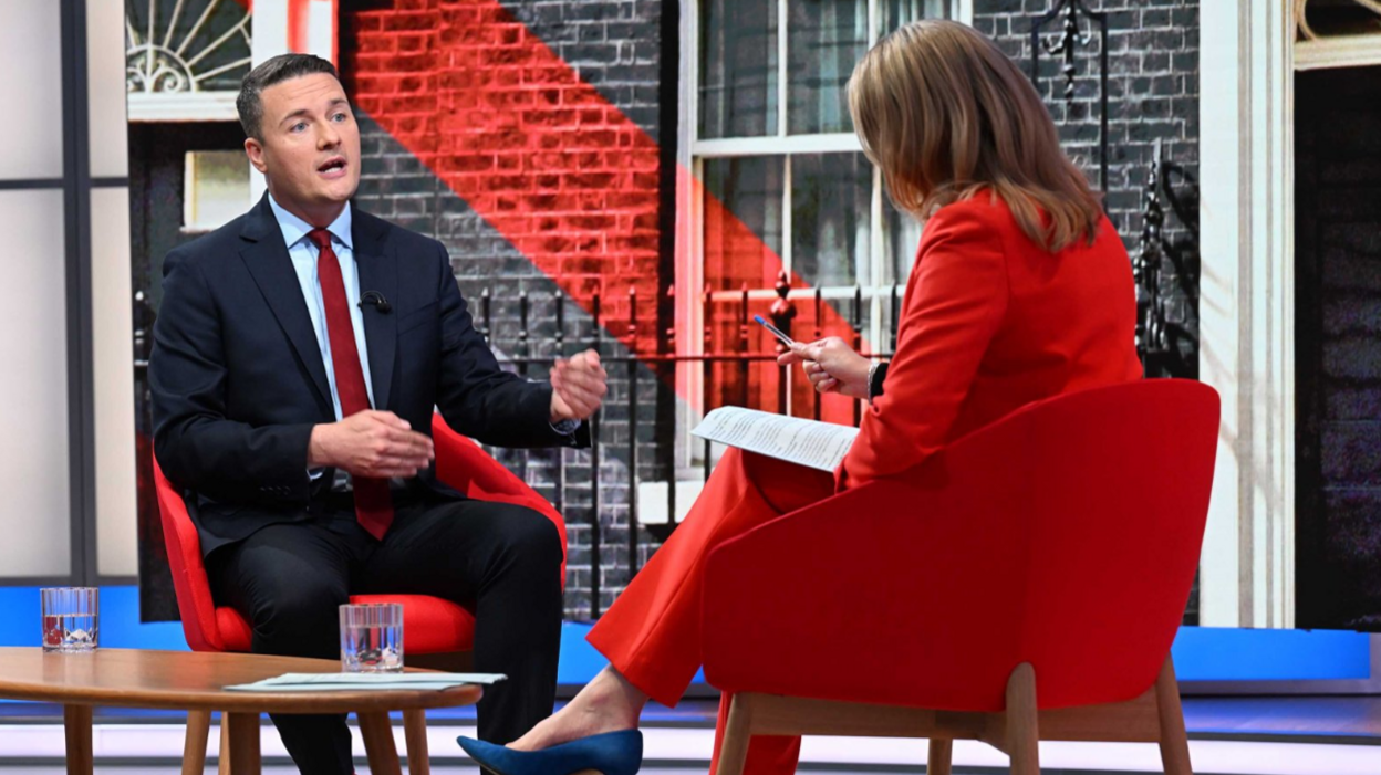 Wes Streeting speaks to Laura Kuenssberg