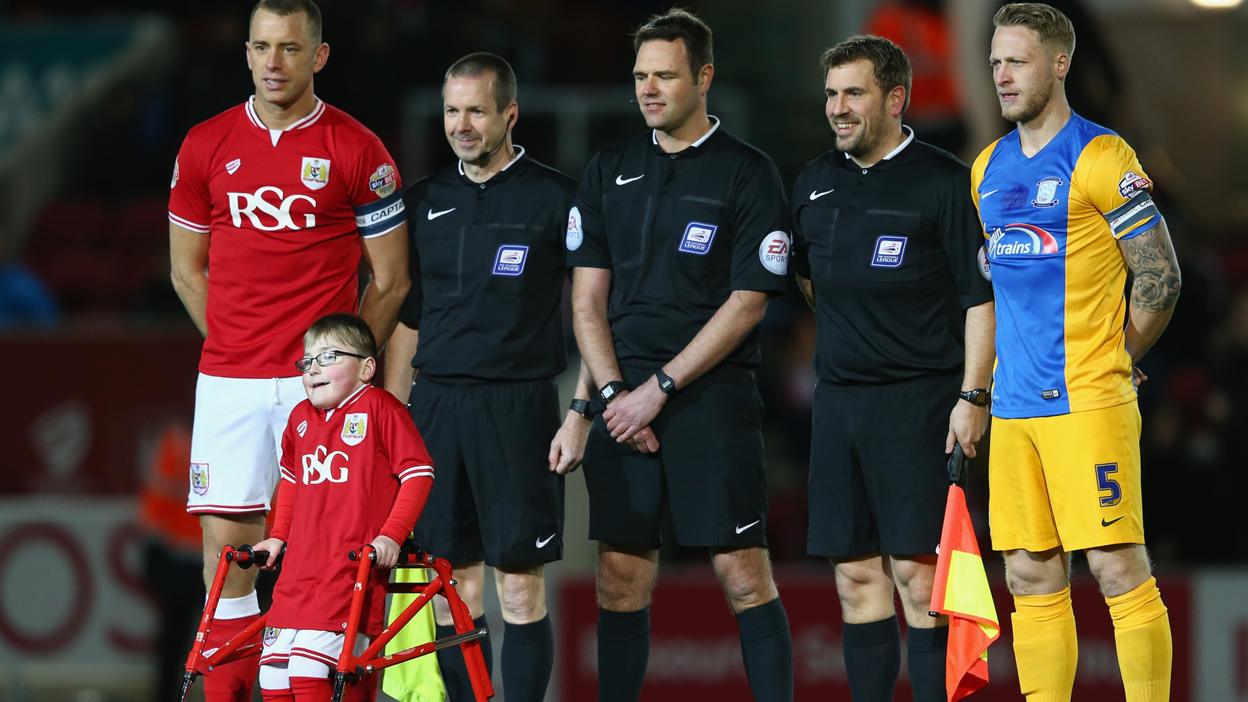 Football League Fan of the Year 2016 winner Oskar Mycroft