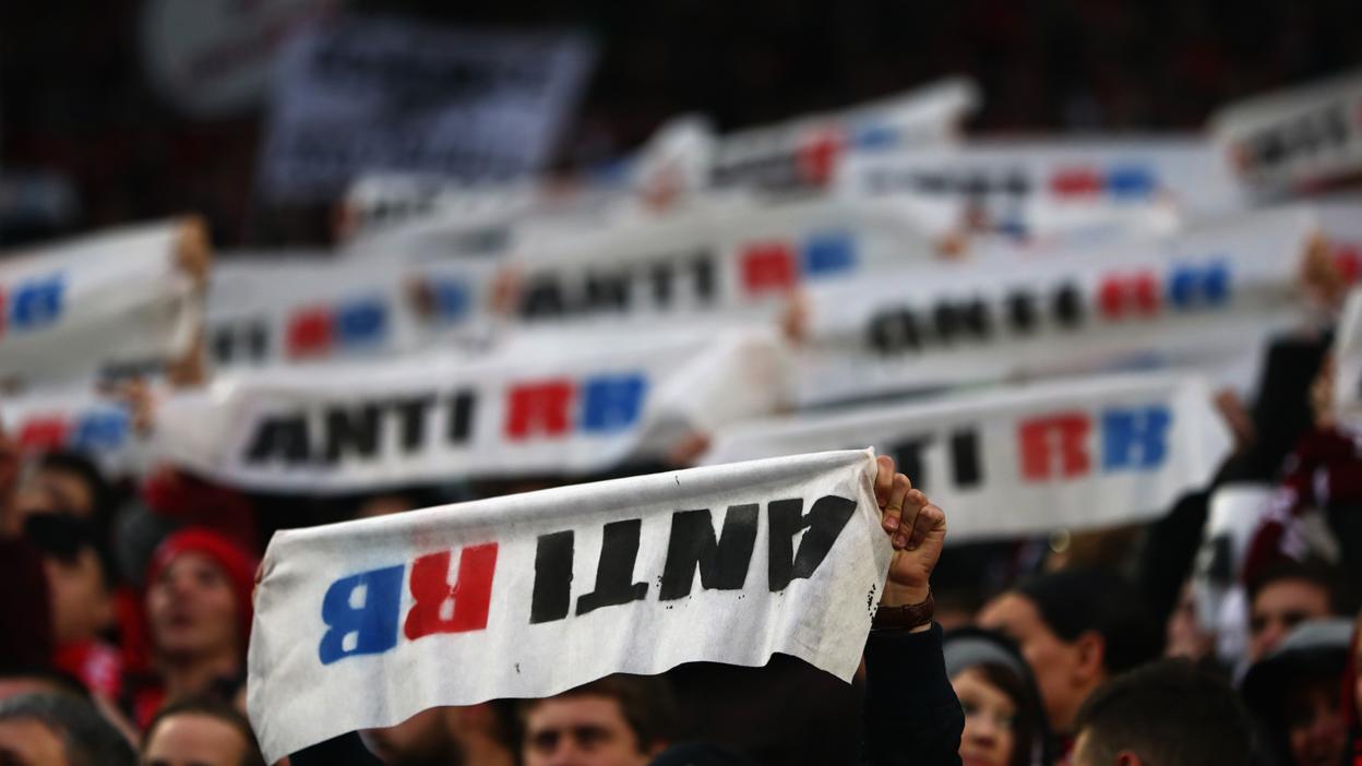 RB Leipzig protest