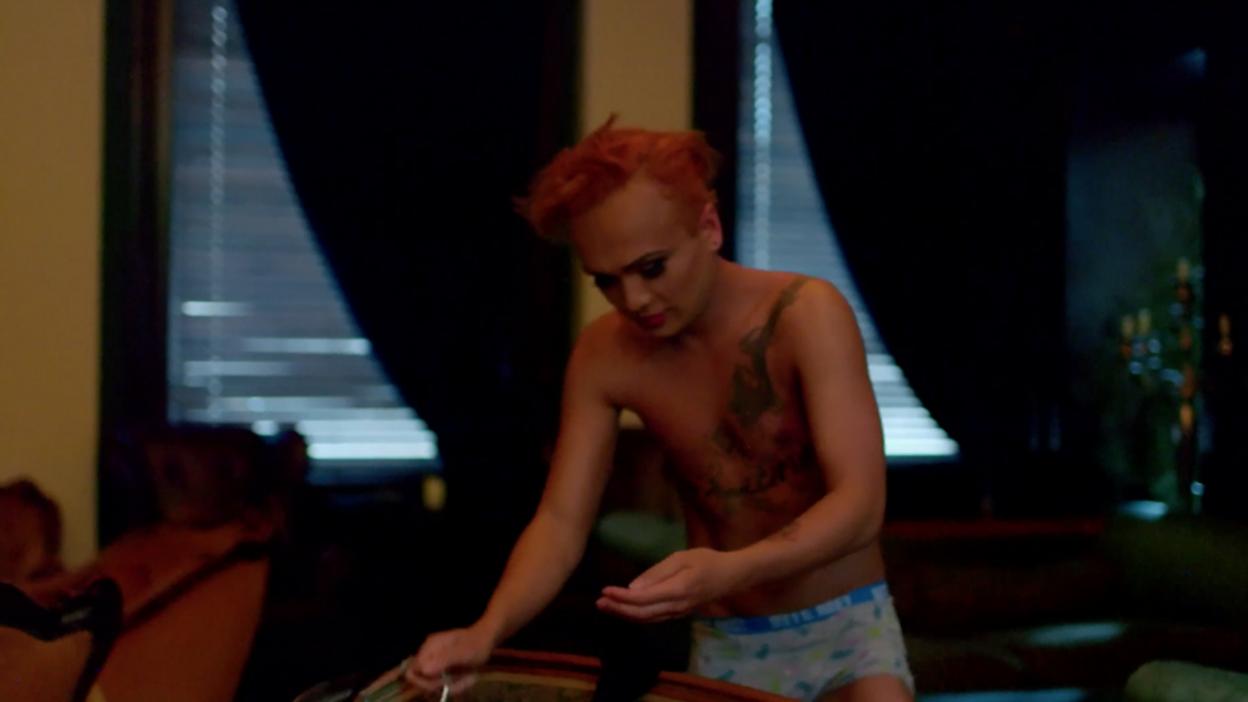 Jai wearing boxer shorts