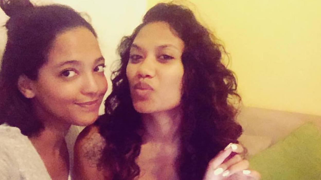 Janine Samuels and Kirsten Leo