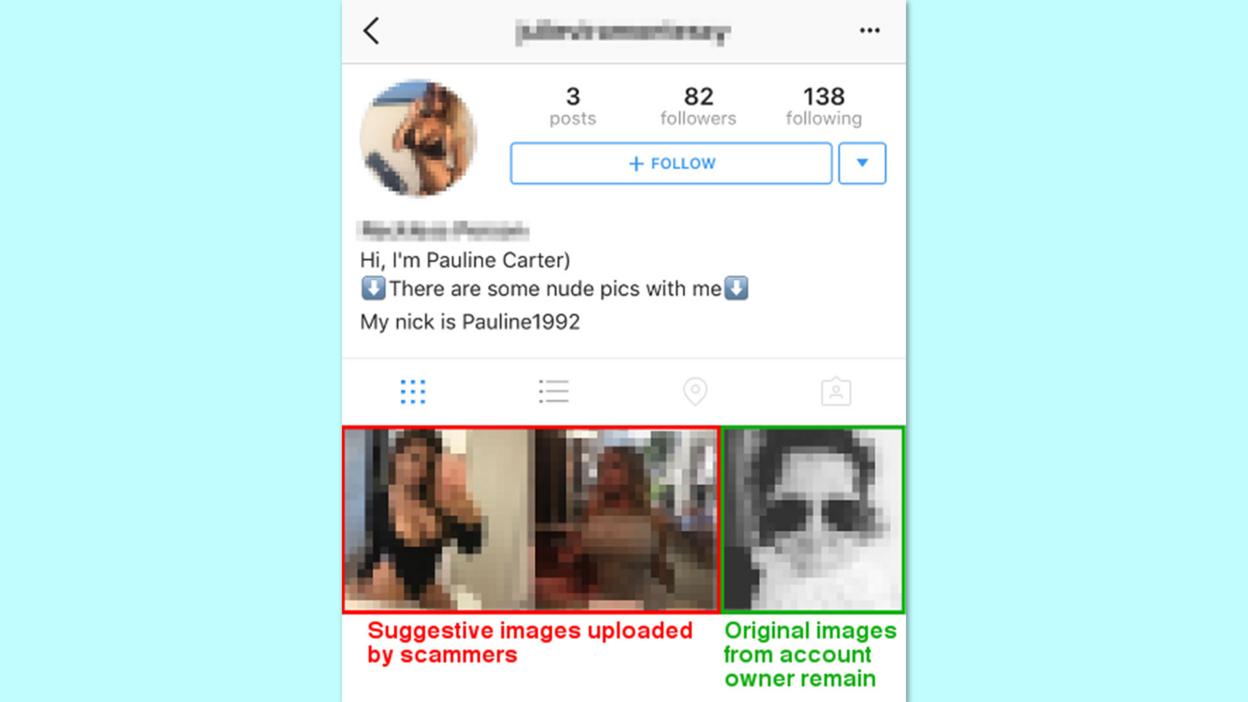 Watchdog on Three: New Instagram scam leaves accounts filled with porn -  BBC Three