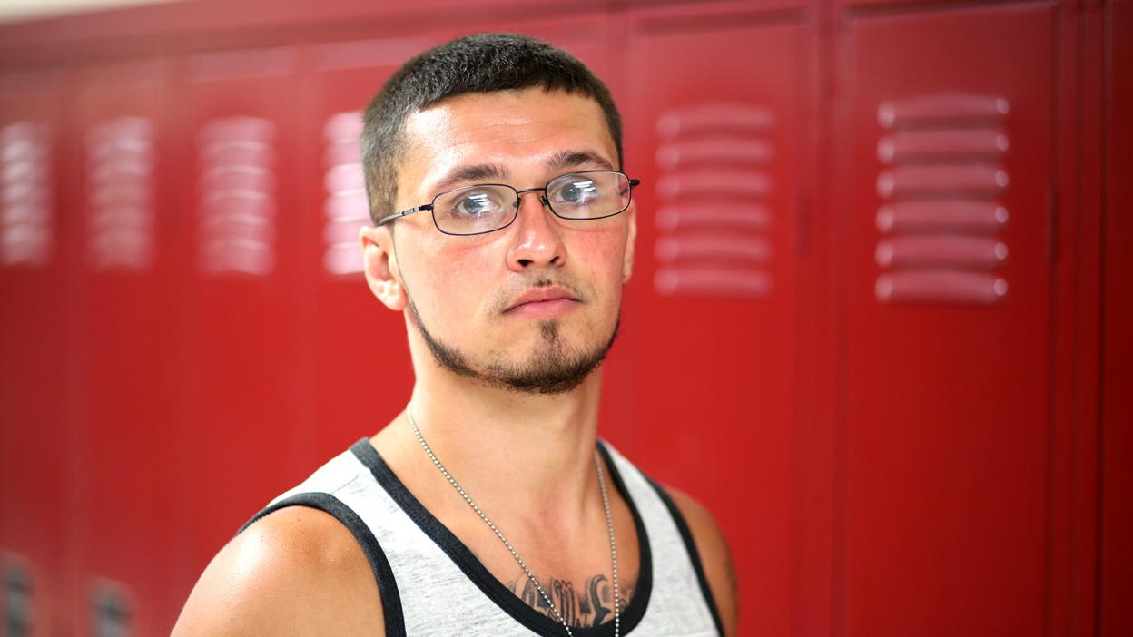 Blake has been clean for two years.