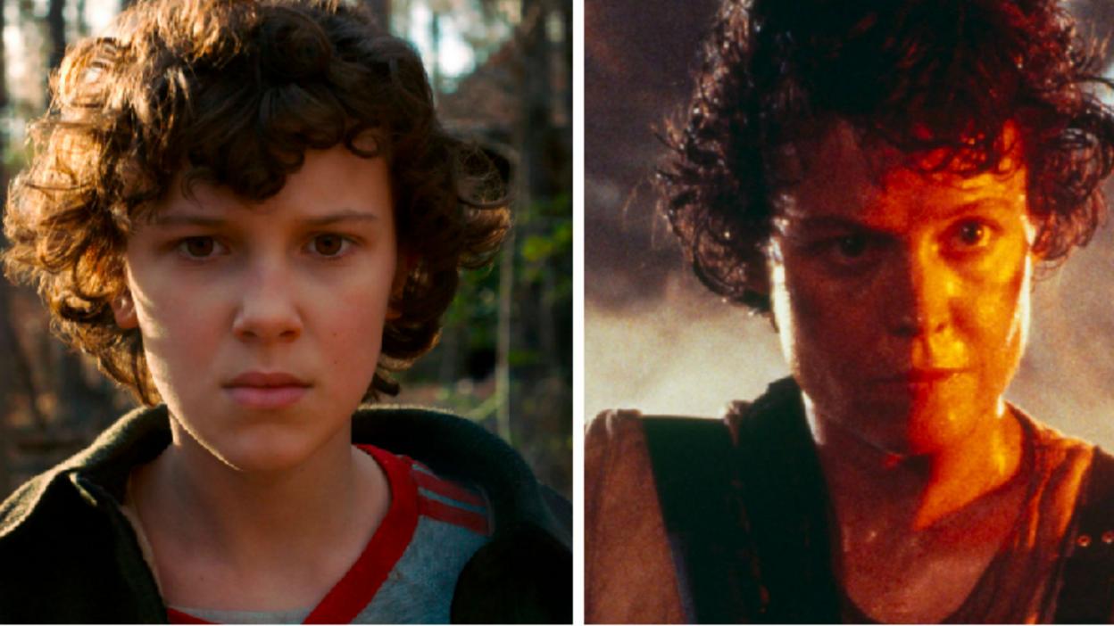 Eleven and Ripley in Aliens